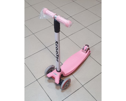 Самокат 3-х колесный ''Scooter'' пудра